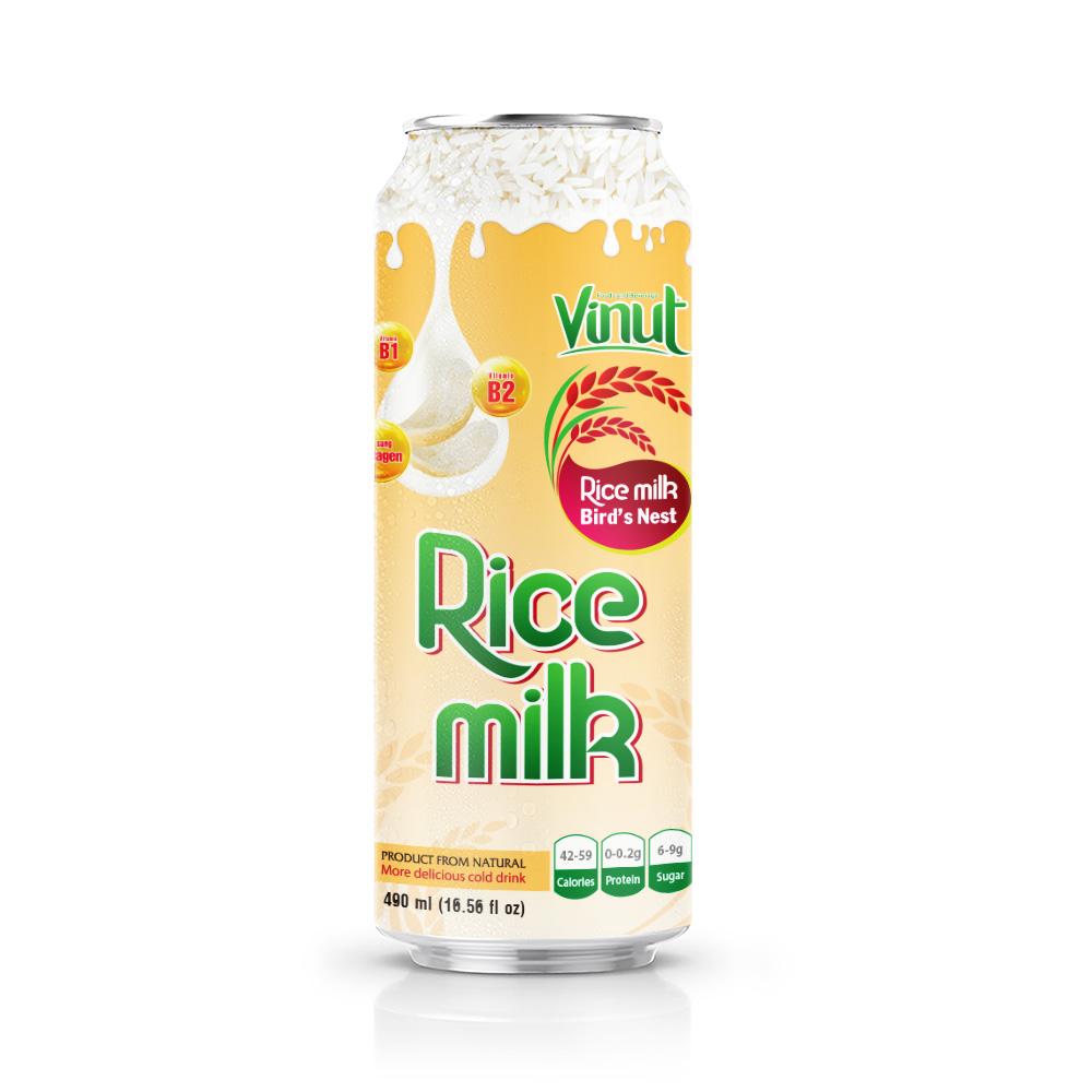 16.56 fl oz VINUT healthy drink Canned Rice Milk with Birds nest