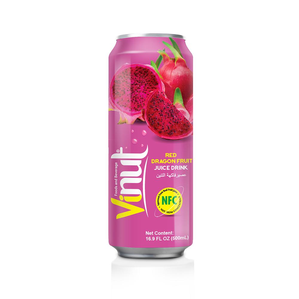 16.9 fl oz VINUT NFC Canned Red Dragon Fruit Juice Drink
