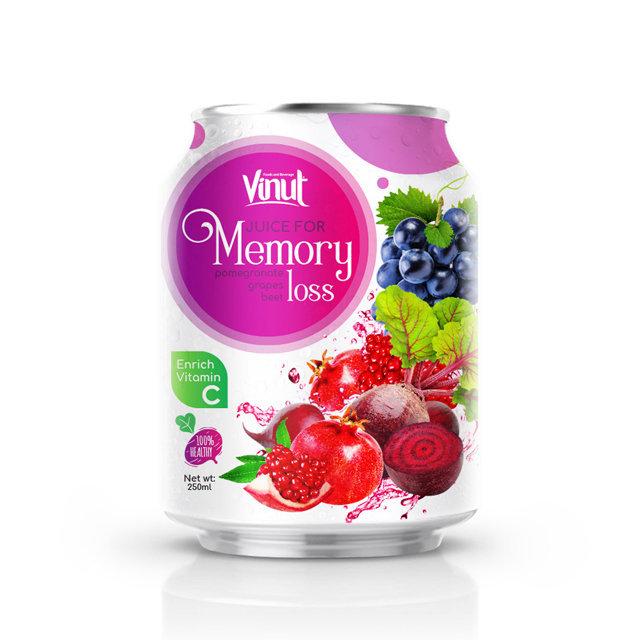 250ml Can 100 Vegetable Juice Juice for Memory Loss