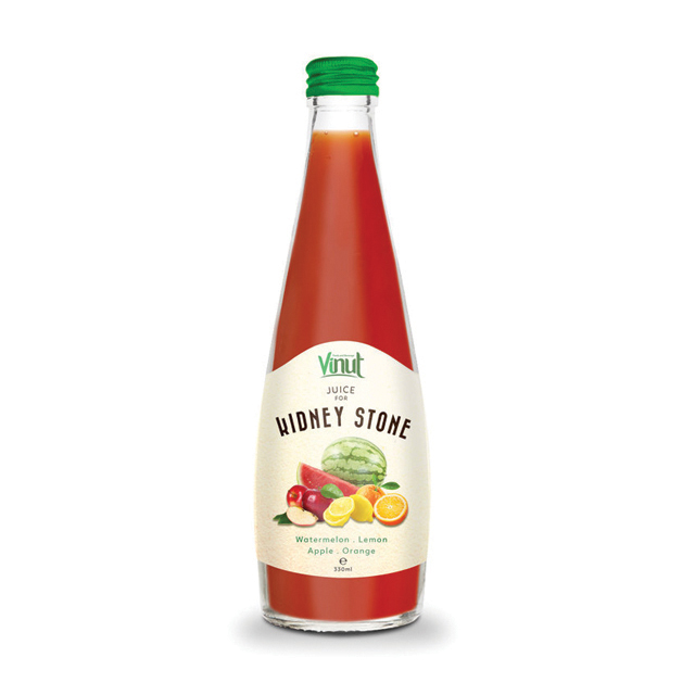 330ml Glasbotle Vegetable juice Watermelon Lemon Apple Orange