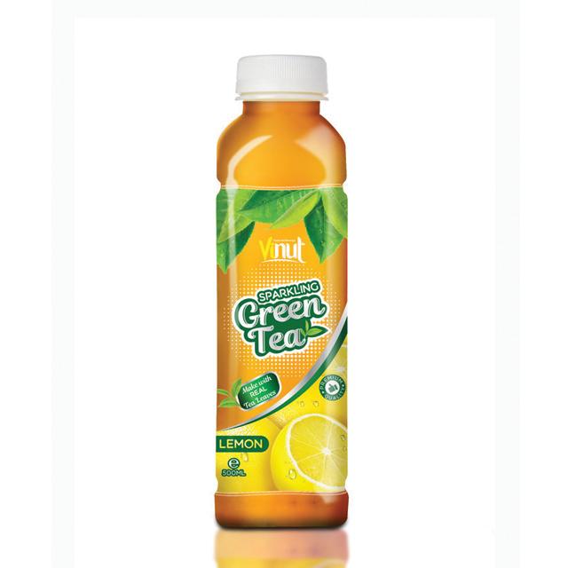 500ml Premium Sparkling water Primary Ingredient Green tea with Lemon flavour