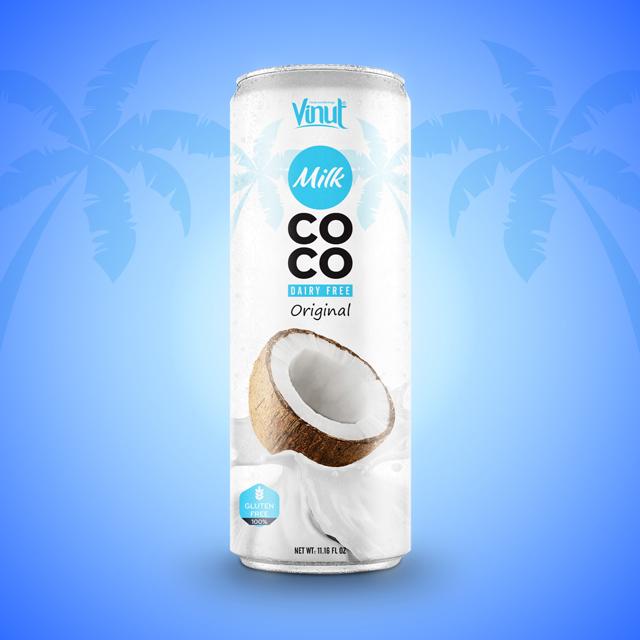8.5 fl oz Dairy free Tin Can Coconut Milk with Original