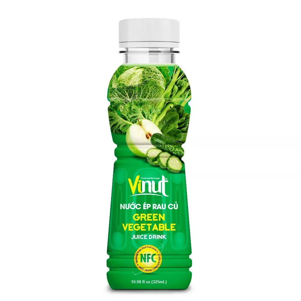 10.98 fl oz VINUT Bottle Green Vegetable Juice Drink