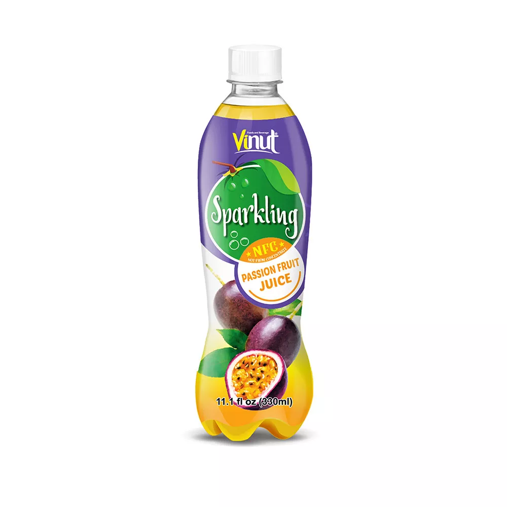 11.1 fl oz VINUT Sparkling Passion fruit juice