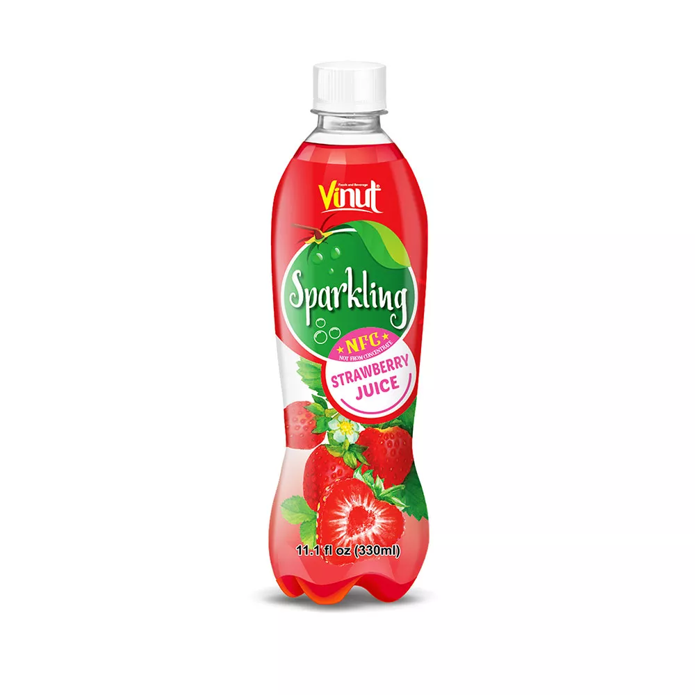 11.1 fl oz VINUT Sparkling Strawberry fruit juice