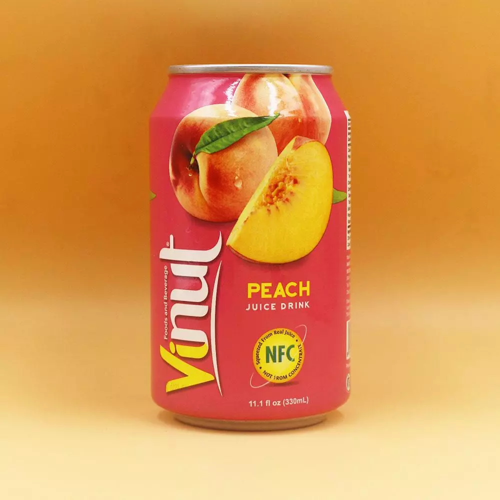 11.1fl oz VINUT Peach Juice Drink