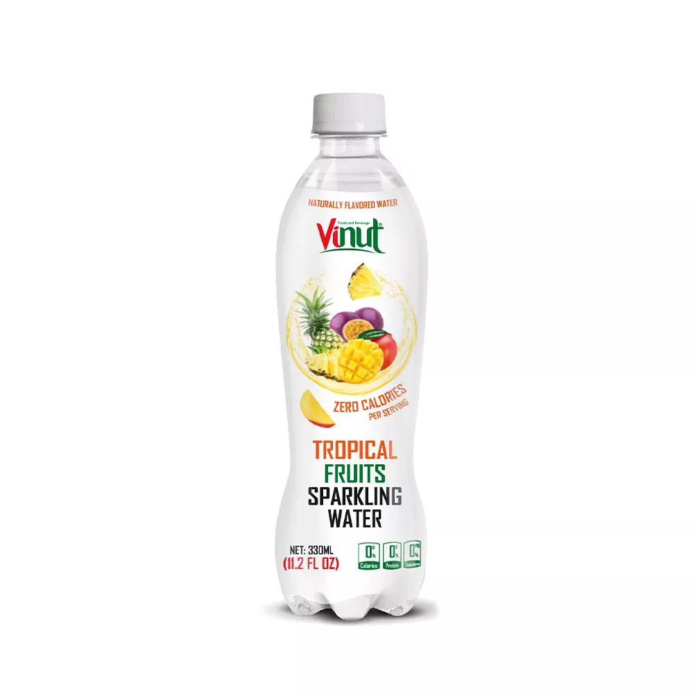 11.2 fl oz Vinut Tropical fruits Sparkling water without calories