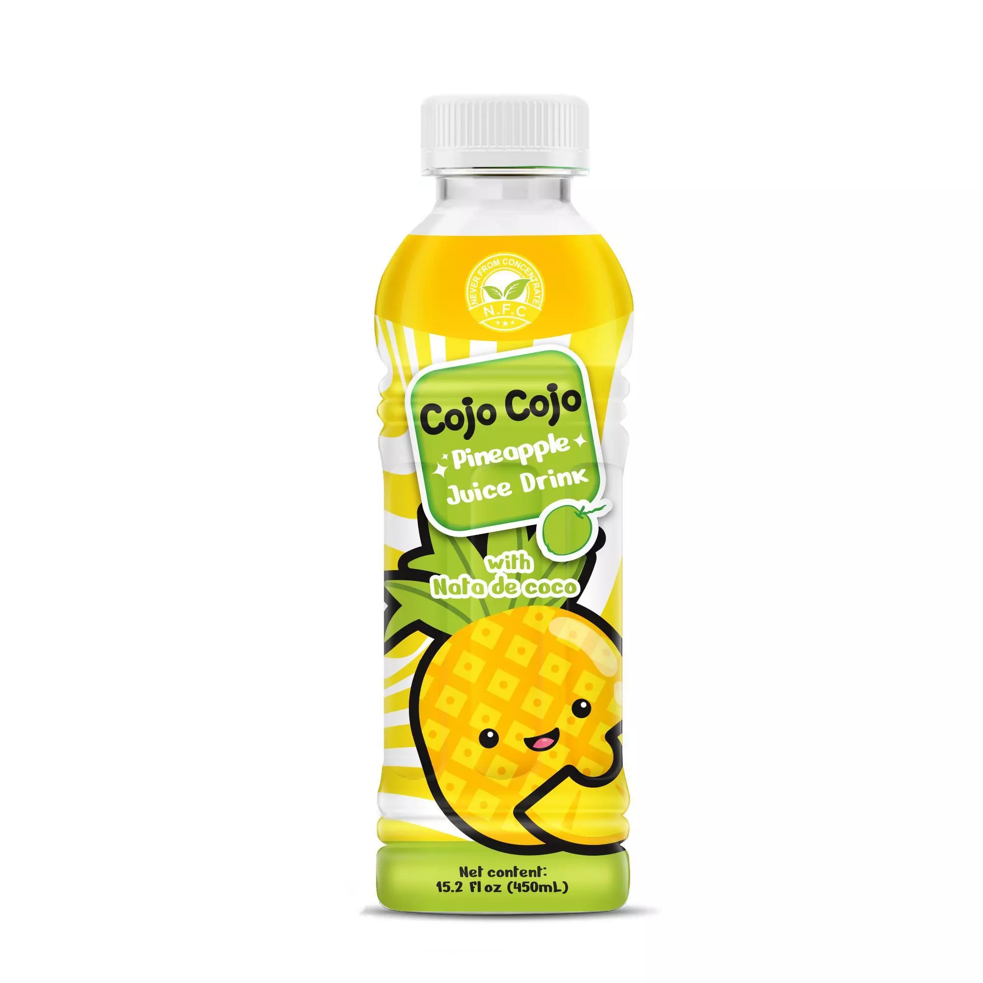 15.2 fl oz Cojo Cojo Pineapple juice drink with Nata de coco