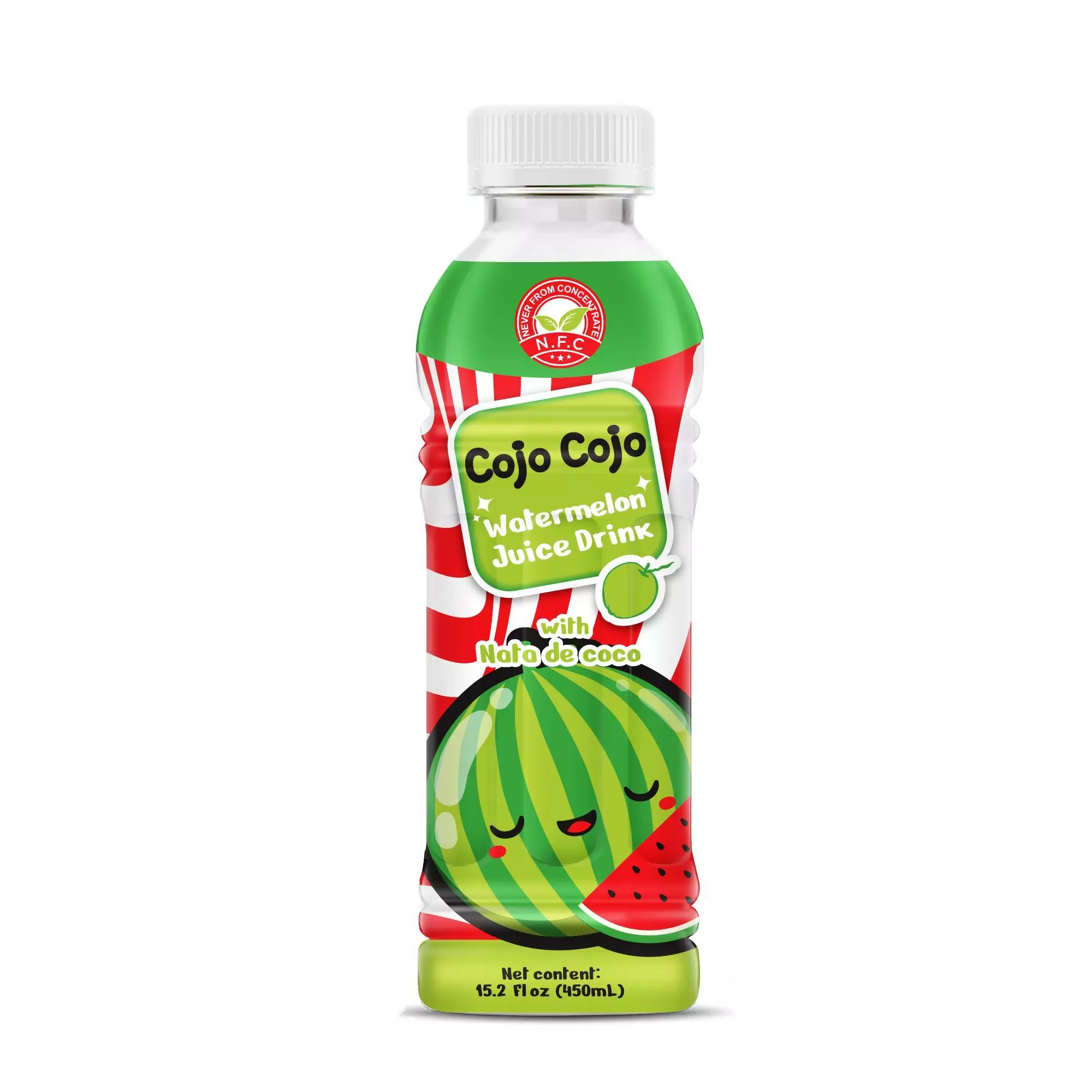 15.2 fl oz Cojo Cojo Watermelon juice drink with Nata de coco