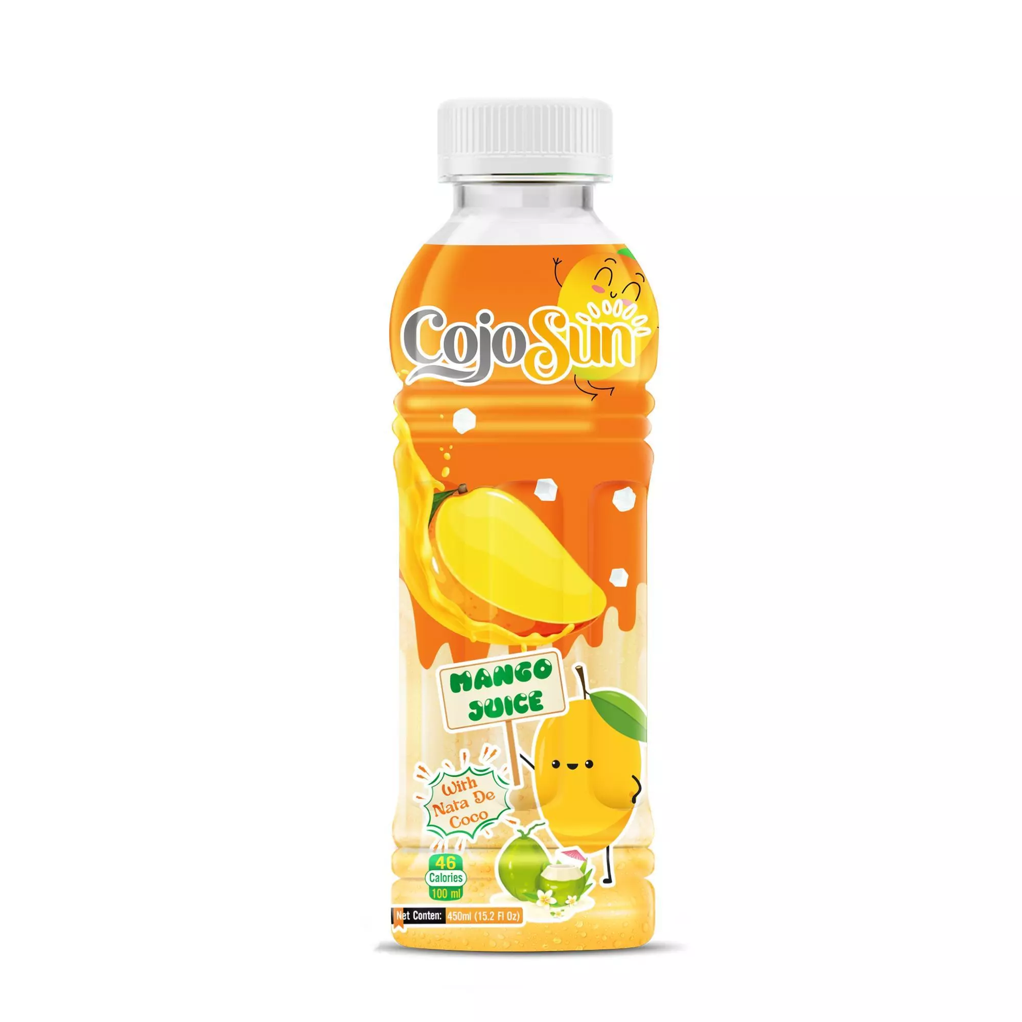 15.2 fl oz CojoSun Mango juice drink with Nata de coco