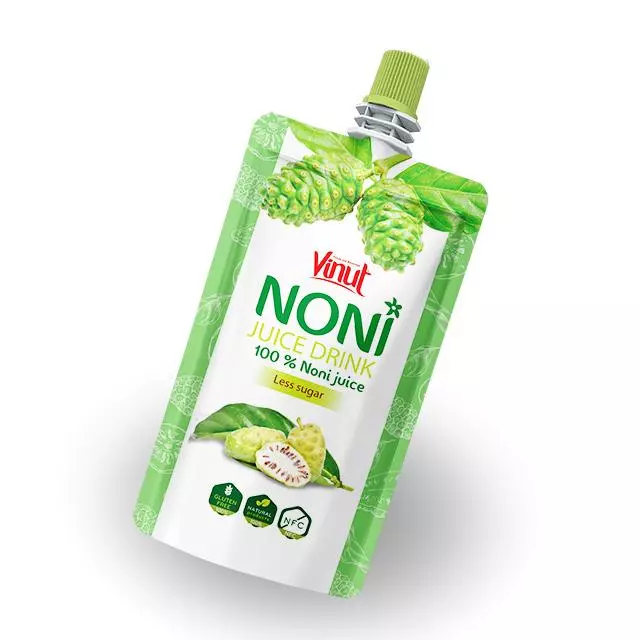 150ml Pouch 100 Noni Juice less Sugar