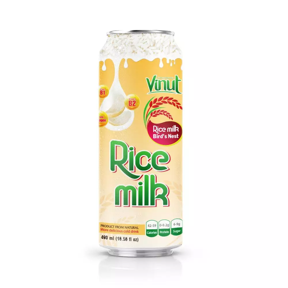 16.56 fl oz VINUT healthy drink Canned Rice Milk with Birds nest