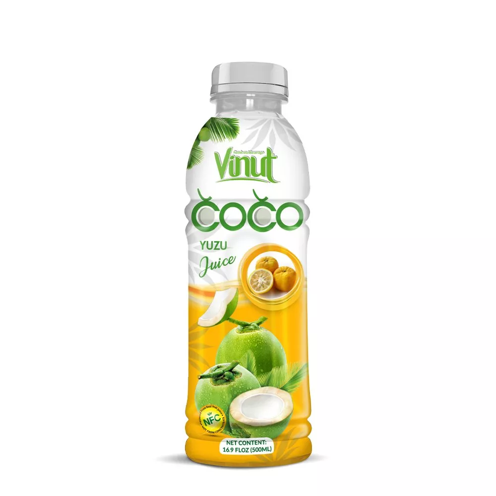 16.9 fl oz VINUT Coconut water with Yuzu juice