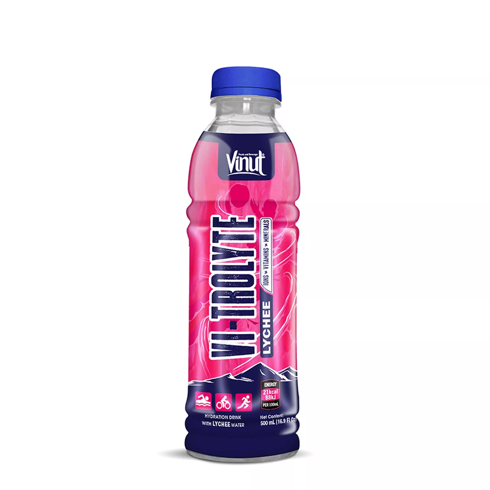 16.9 fl oz Vinut Hydration with Lychee drink icons Vitaminsminerals