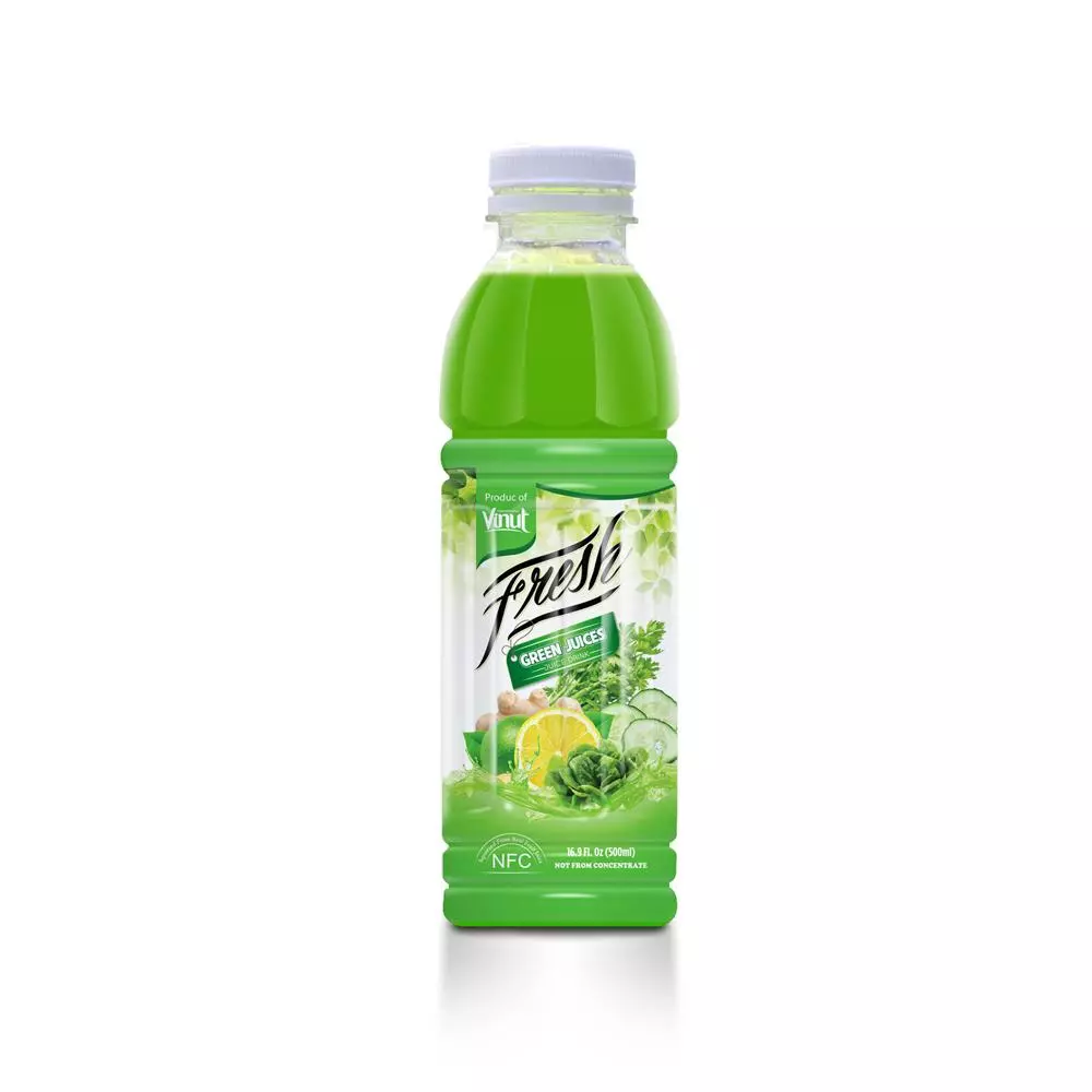 16.9 fl oz VINUT Bottle Fresh Green Juice Drink