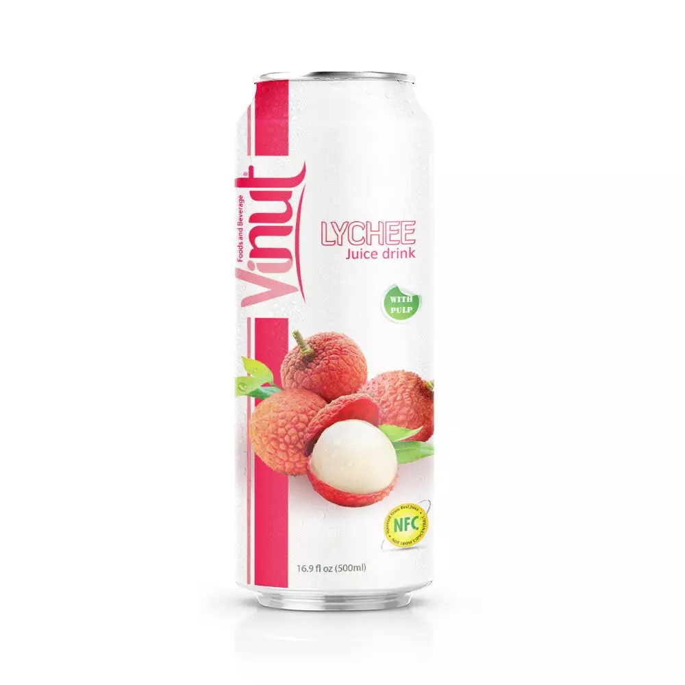 16.9 fl oz VINUT Lychee Juice Drink with pulp