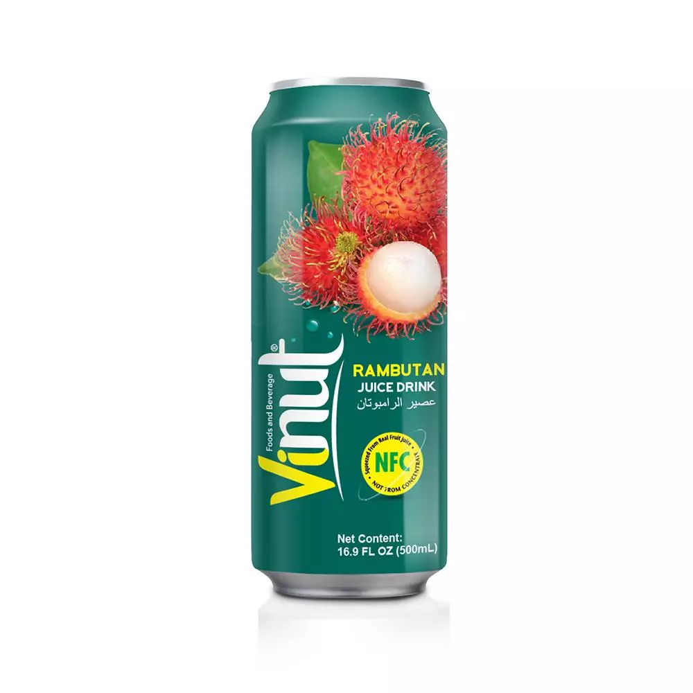 16.9 fl oz VINUT NFC Canned Rambutan Juice Drink