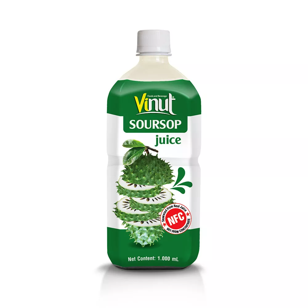 1L VINUT Bottle 100 Soursop Juice Drink