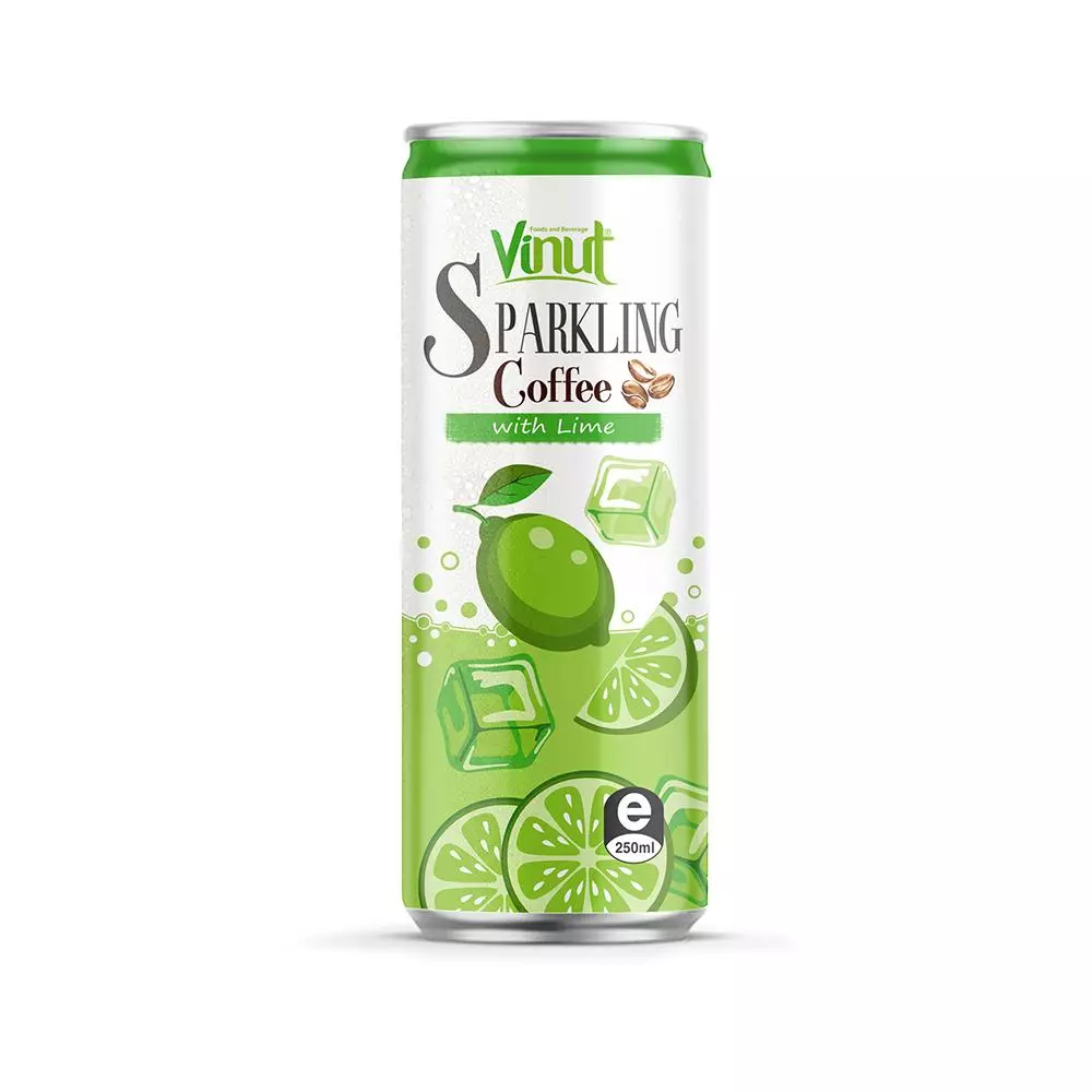250ml VINUT Coffee Sparkling water with Lime