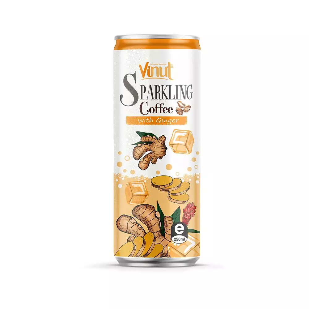 250ml VINUT Coffee Sparkling water with ginger