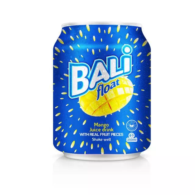 250ml Canned BALI Float Mango Juice Drink
