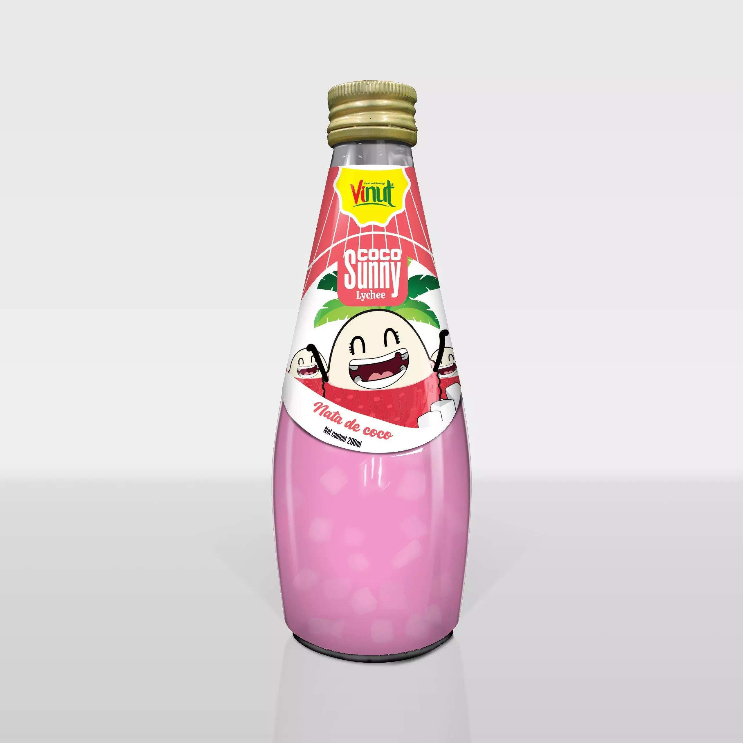 290ml Vinut Coco Sunny Lychee with Nata de coco