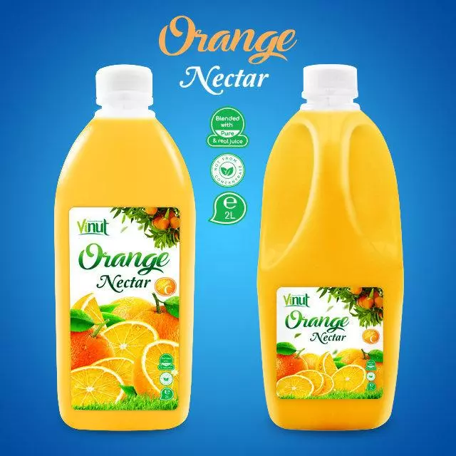 2L Bottle Orange Juice Drink Nectar