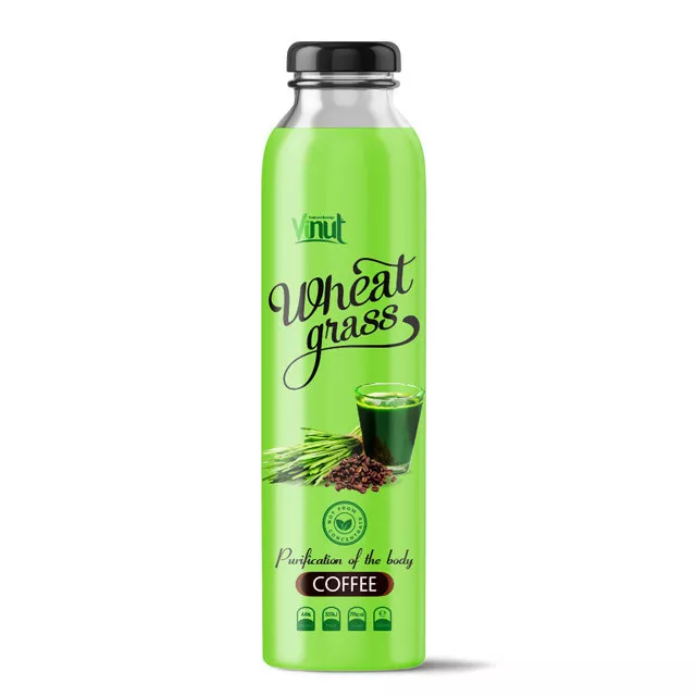 300ml Bottle Wheatgrass juice with Coffee flavour