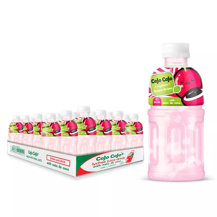 320ml x24 Cojo Cojo Lychee Juice with Nata de coco