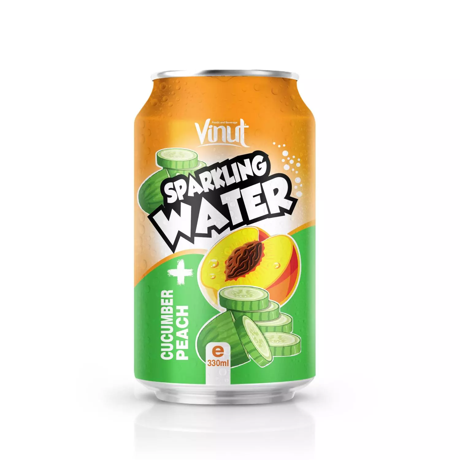 330ml VINUT Cucuber Peach Sparkling water 3