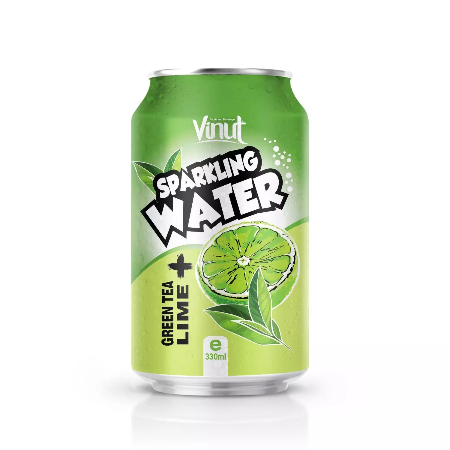 330ml VINUT Green tea Lime Sparkling water 3