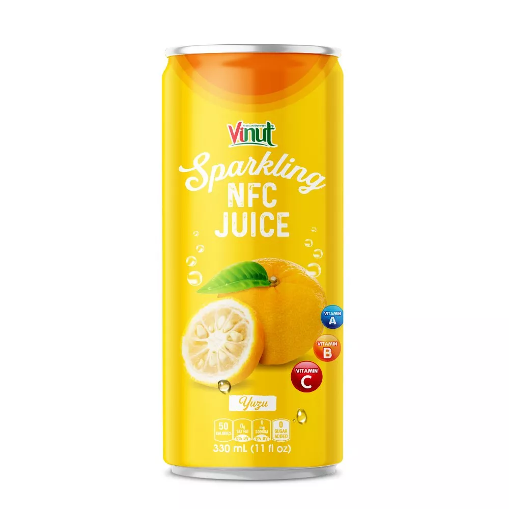 330ml Vinut NFC Yuzu Juice Sparkling water