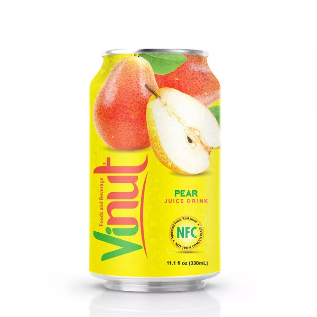330ml Canned Pear juice drink