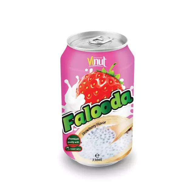 330ml Premium Real Juice Falooda Strawberry Flavour