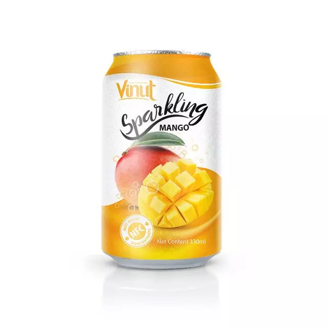330ml Sparkling Mango Juice Drink