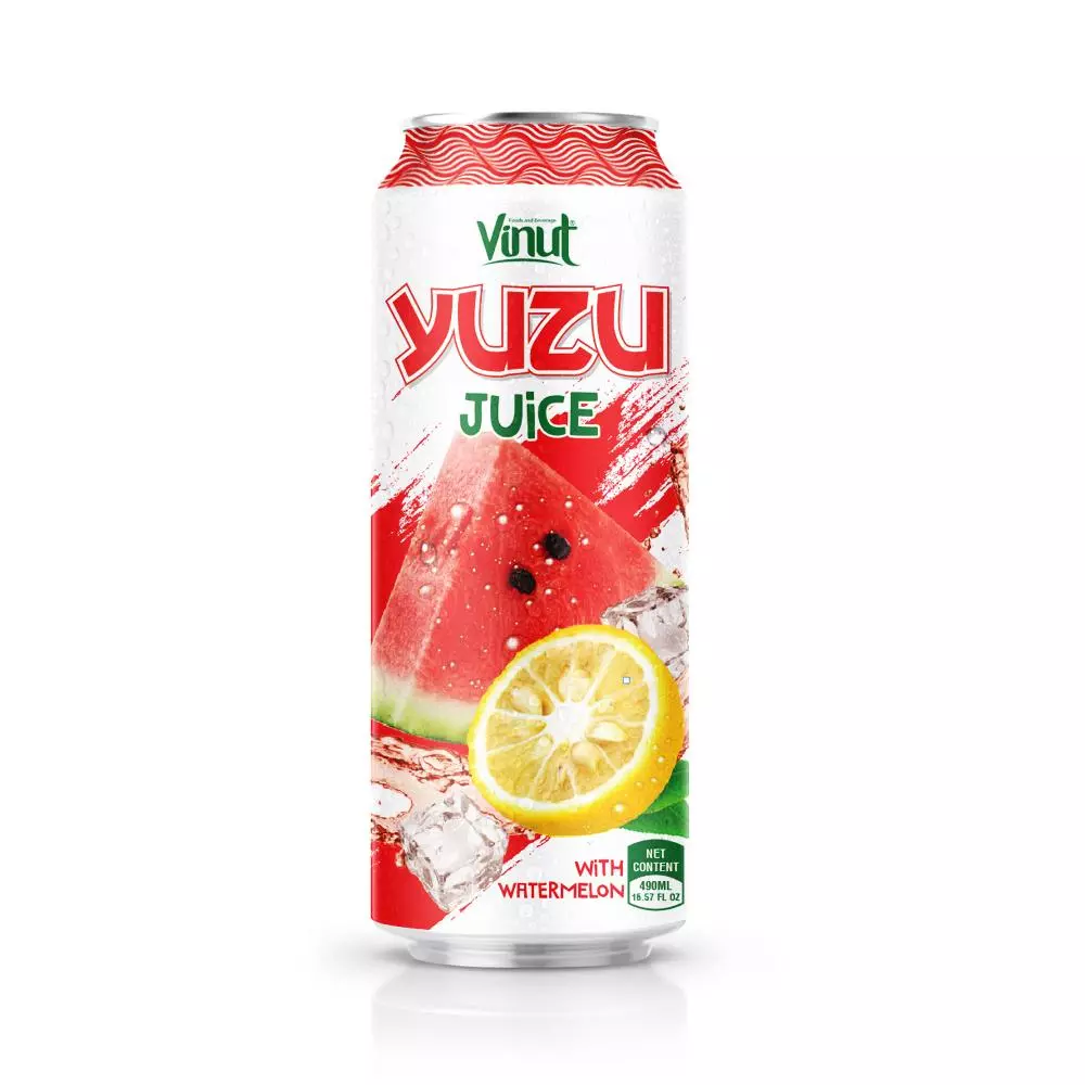 490ml VINUT Yuzu Juice with watermelon