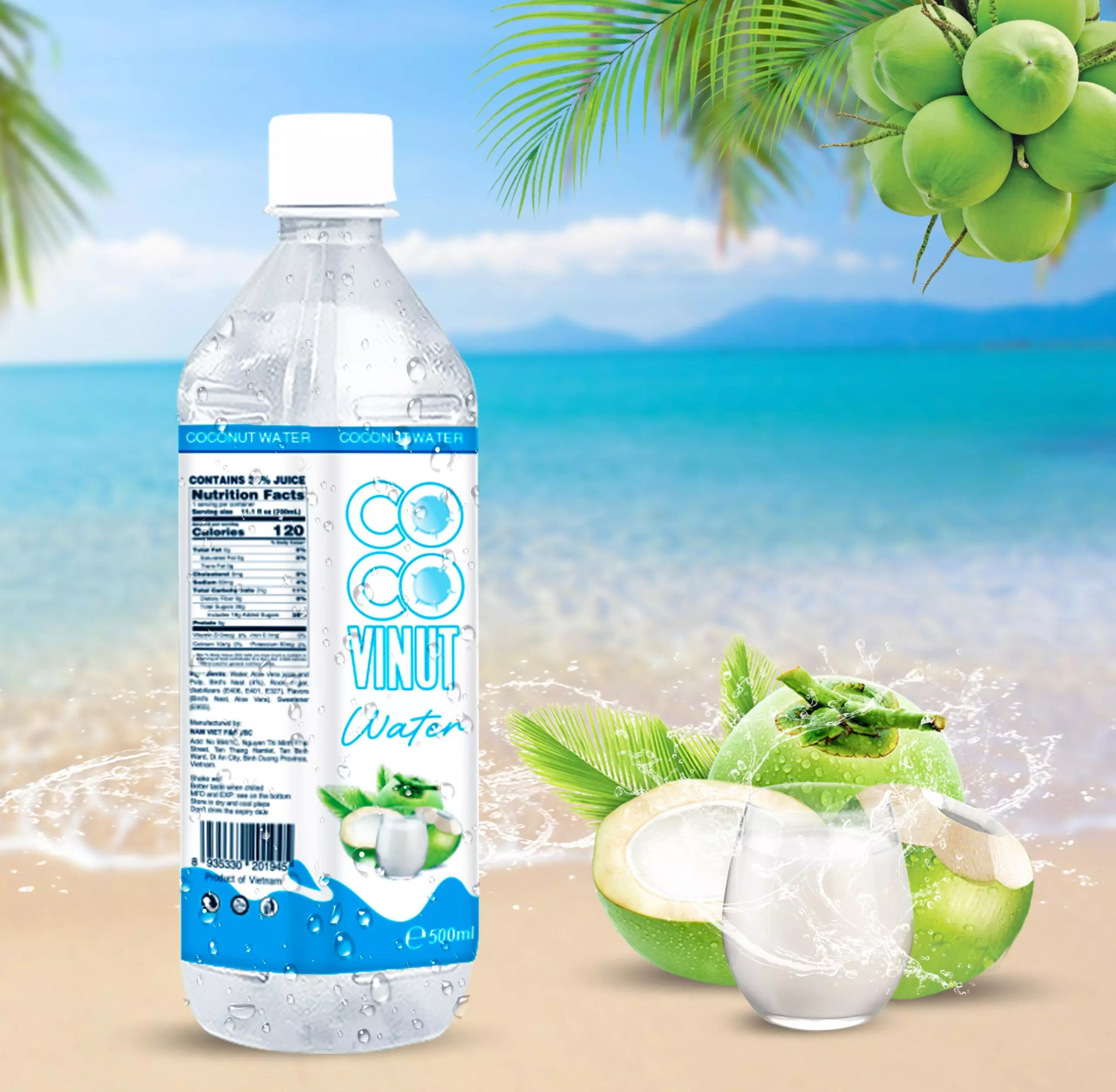 500ml VINUT Bottled Coconut water 1 scaled 1