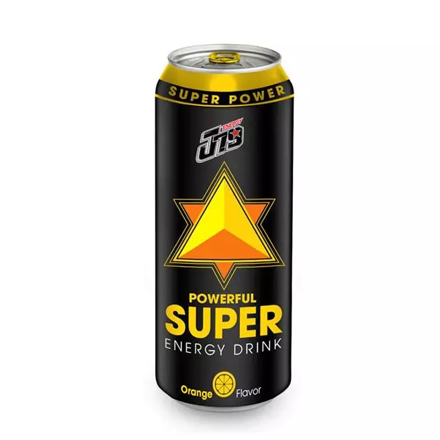 500ml VINUT Powerful Super Energy drink orange flavor A