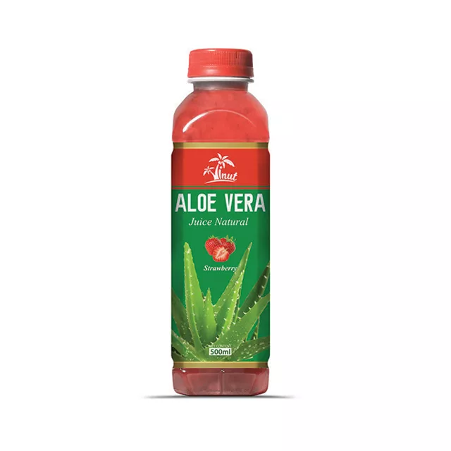 500ml Aloe vera Juice Natural Strawberry