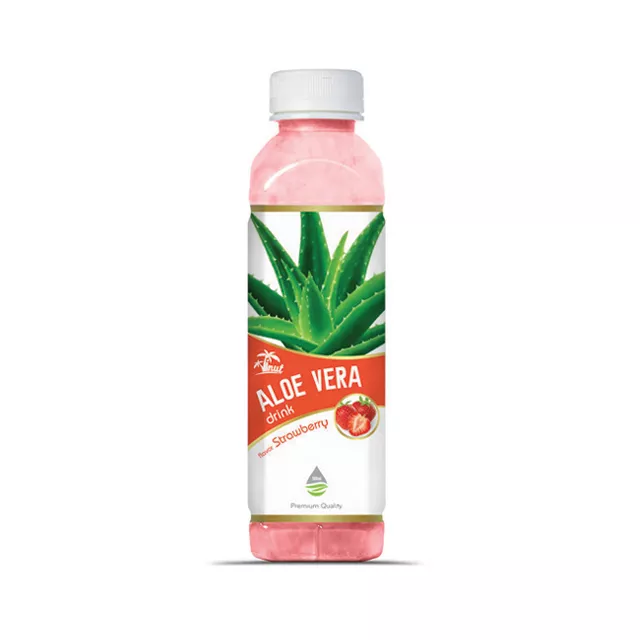 500ml Aloe vera drink flavour Strawberry