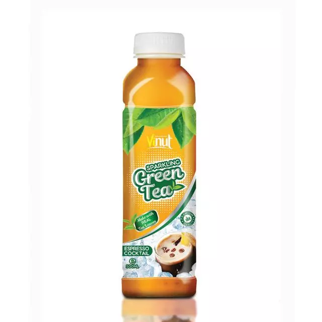 500ml Premium Sparkling water Primary Ingredient Green tea with Espresso Cocktail flavour