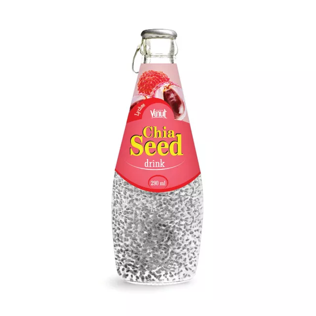 Fruit Juice chia seed lychee flavour 290ml