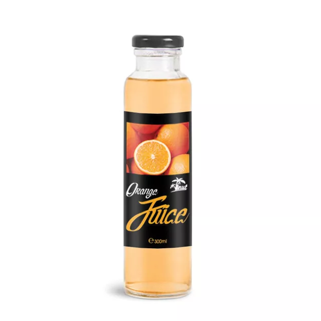 Orange juice 300ml Glass Bottle