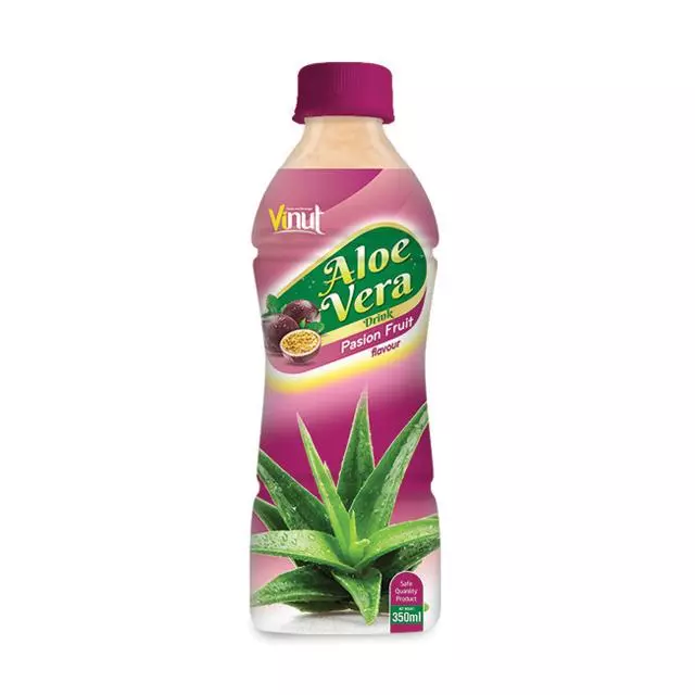 Pet Bottle Aloe vera drink with Passion flavour 350ml
