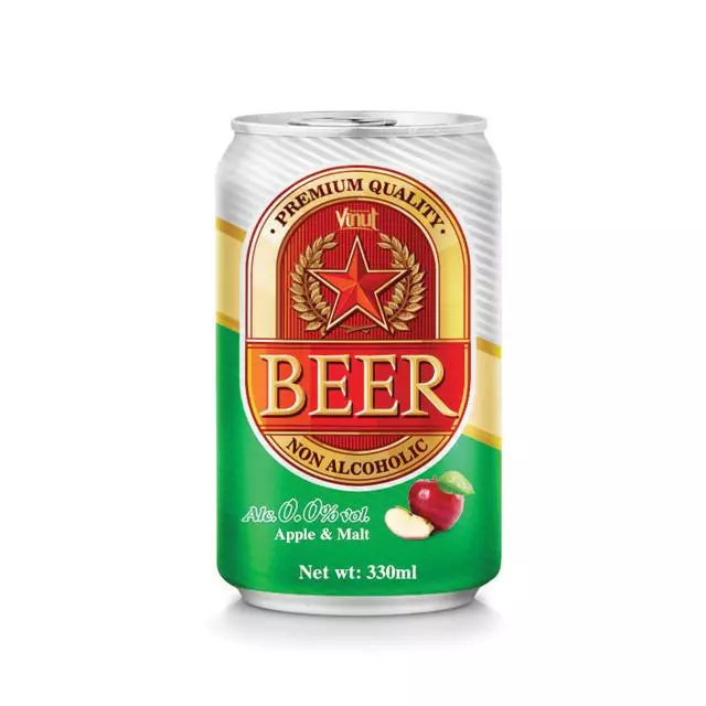 Premium Quality Non Alcoholic Beer Apple malt 330ml