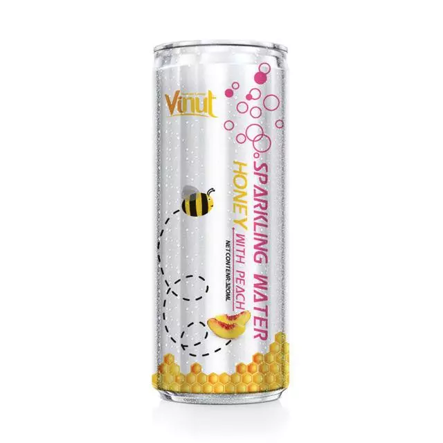 Sparking water honey with Peach 320ml