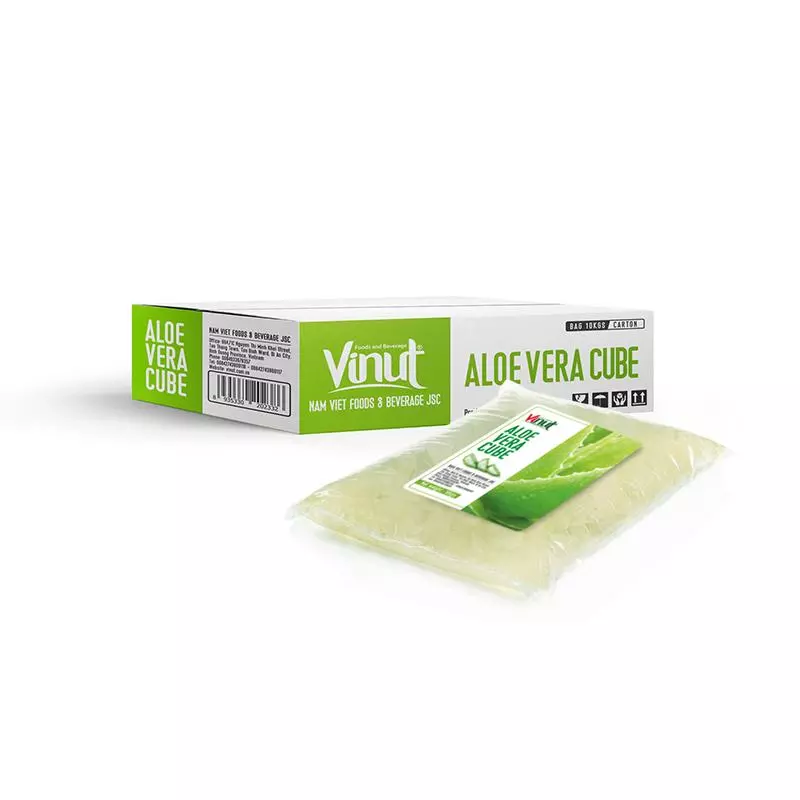 Tui carton Aloe vera cube 10 kg